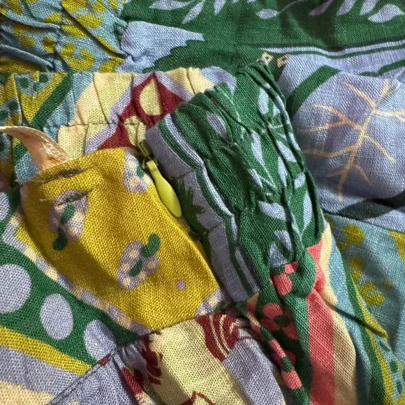 NWOT -‎ Colorful Wide-Leg Pants - Picture 6 of 9